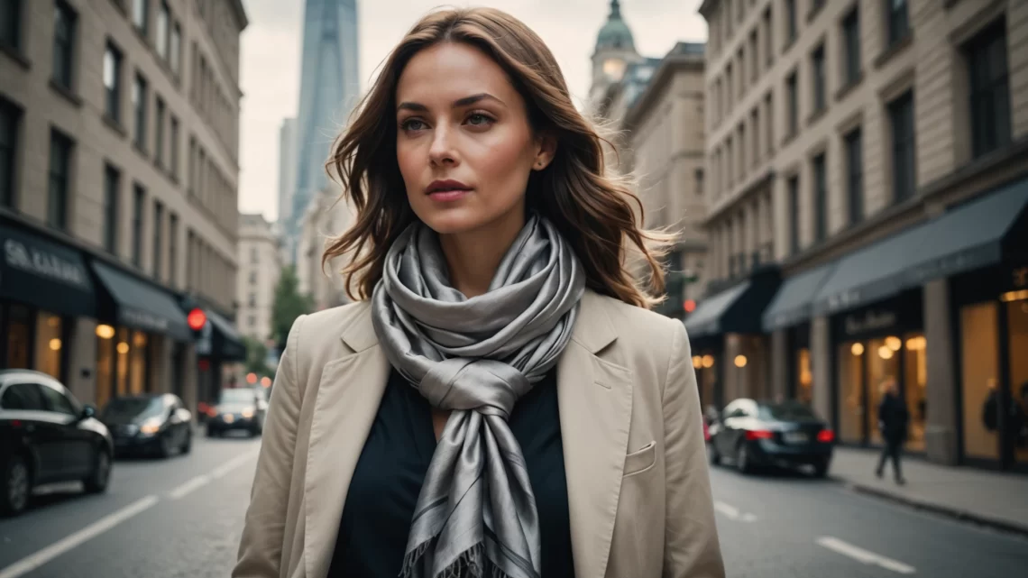 foulard en soie pour femme